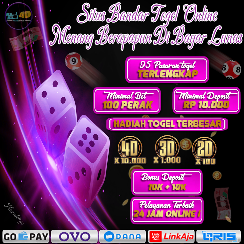 NANA4D Daftar Situs Toto Togel Resmi Hadiah 4D 10 Juta Terbesar